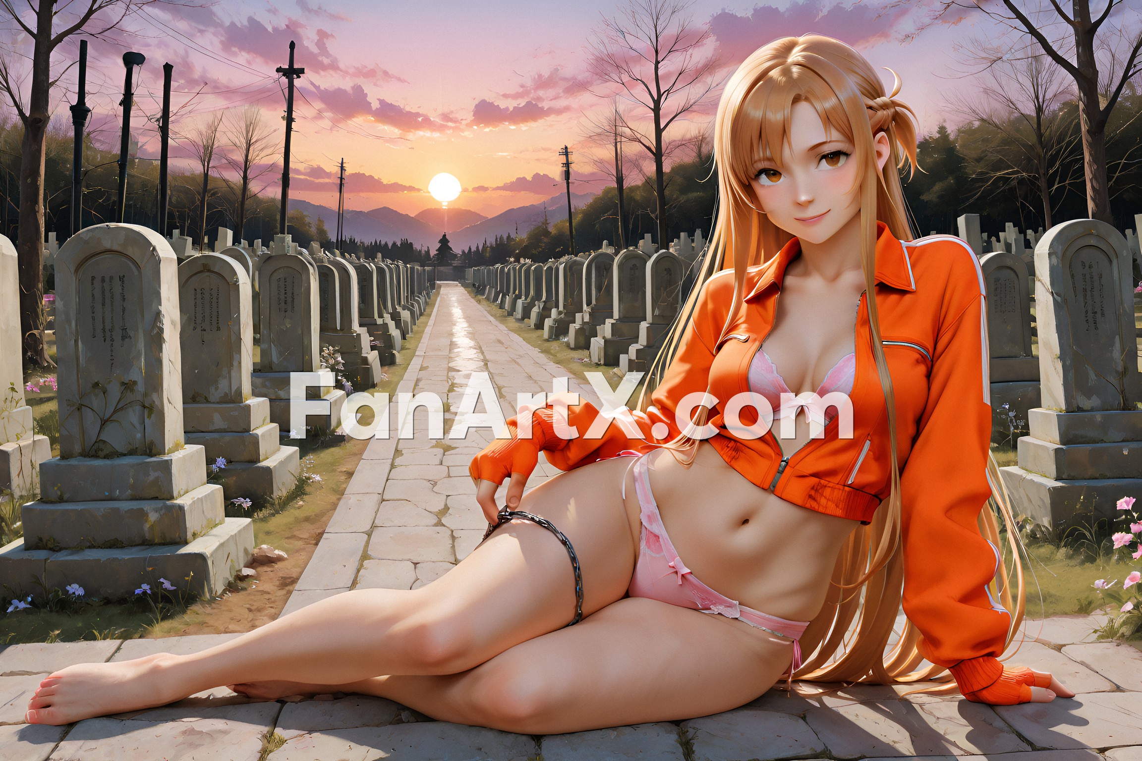 Sao Asuna Yuuki Fanart - Sword Art Online character 7291781